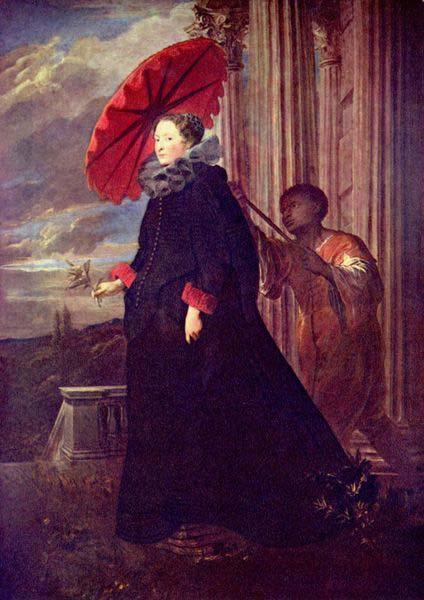 Anthony Van Dyck Elena Grimaldi, Genoa oil painting picture